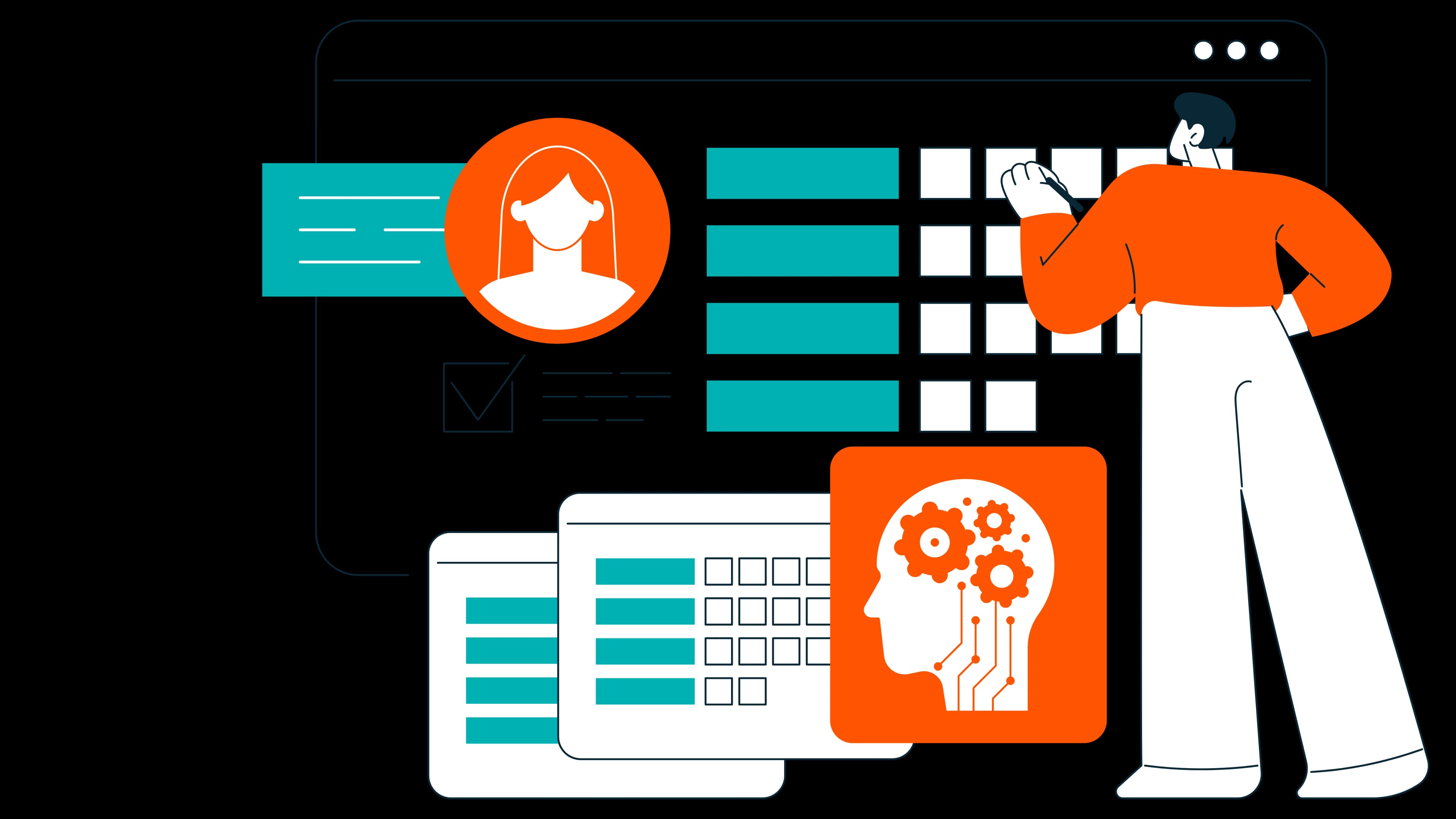 Built-in control workflow illustration