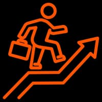 Career Development and Growth icon